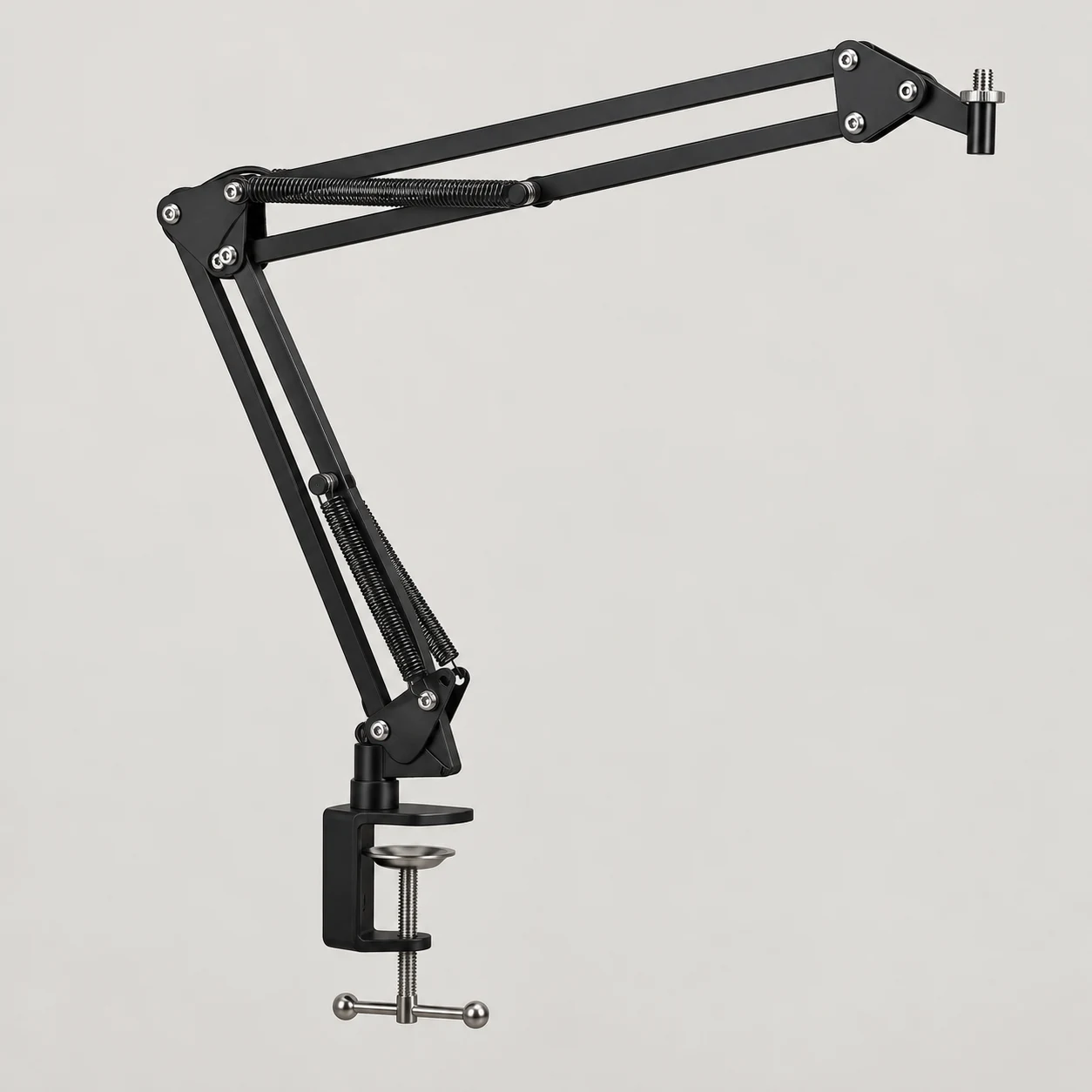 Desk microphone boom